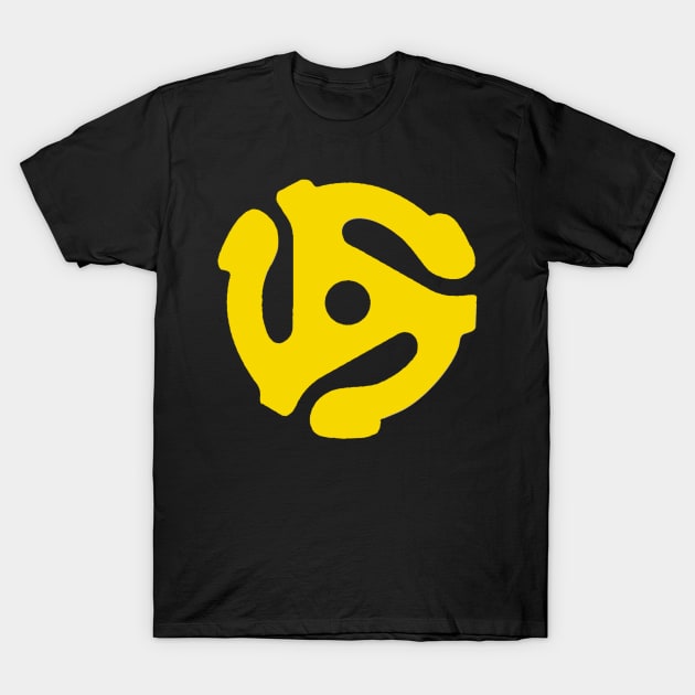 45 Rpm Adaptor T-Shirt by StrictlyDesigns